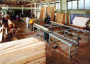 自社プレカット工場
